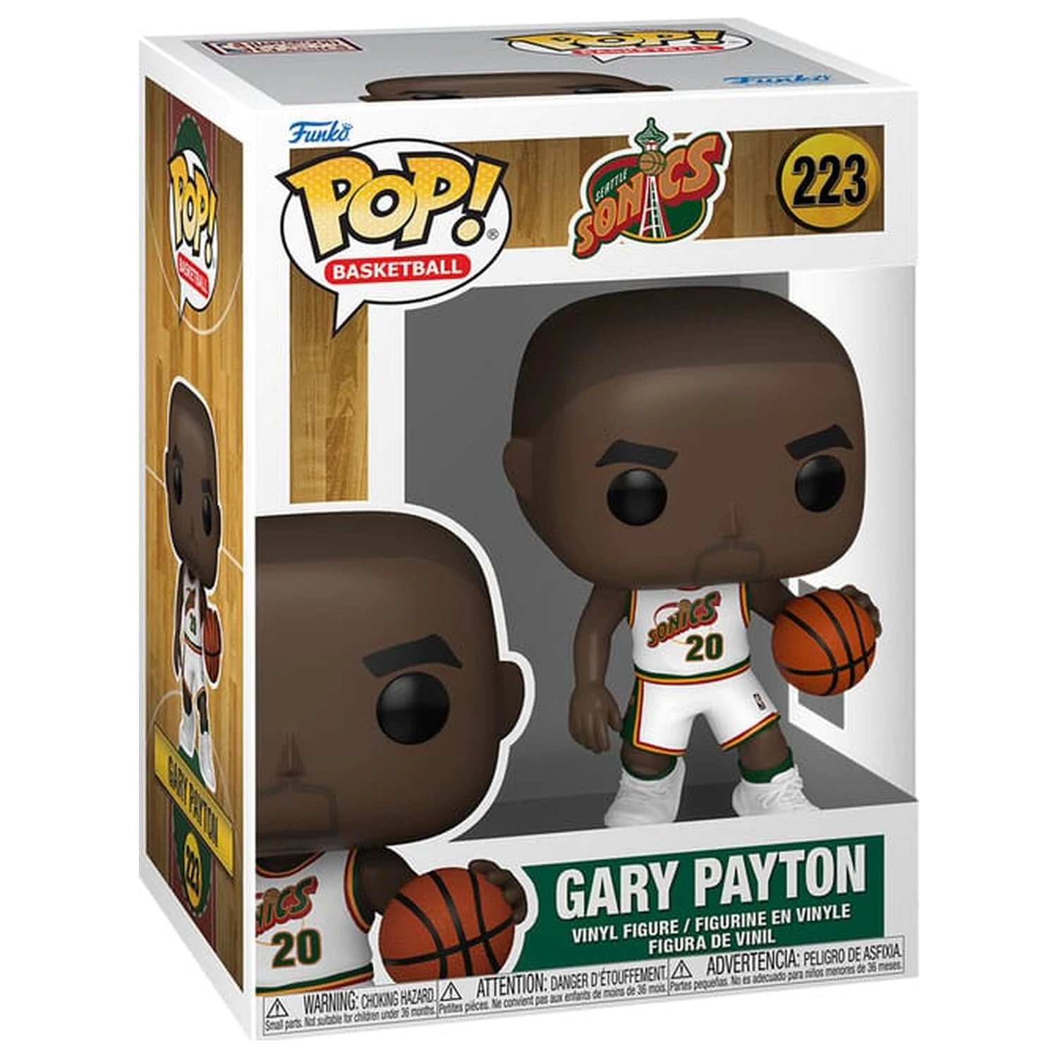 NBA Legends Funko POP! Sports Figurina de vinil Sonics- Gary Payton 9 cm poza produsului