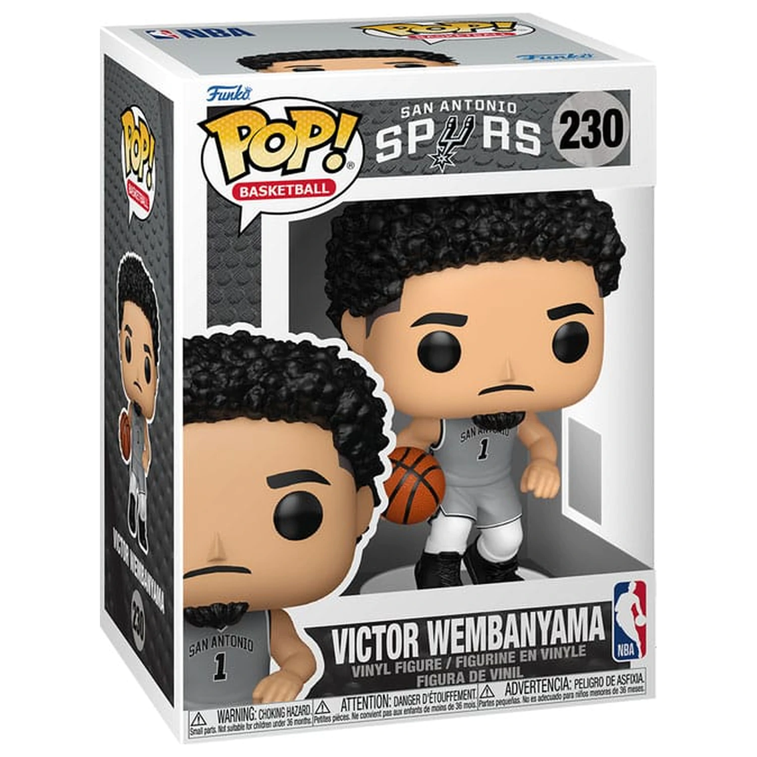 NBA Legends Funko POP! Sports Figurina de vinil Spurs- Victor Wembanyama (SE) 9 cm poza produsului