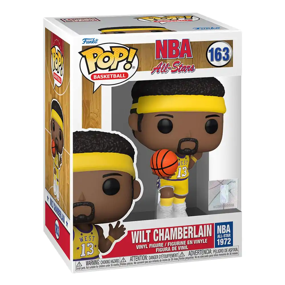 Figurină de vinil sportivă NBA Legends POP! Wilt Chamberlain (1973) 9 cm poza produsului