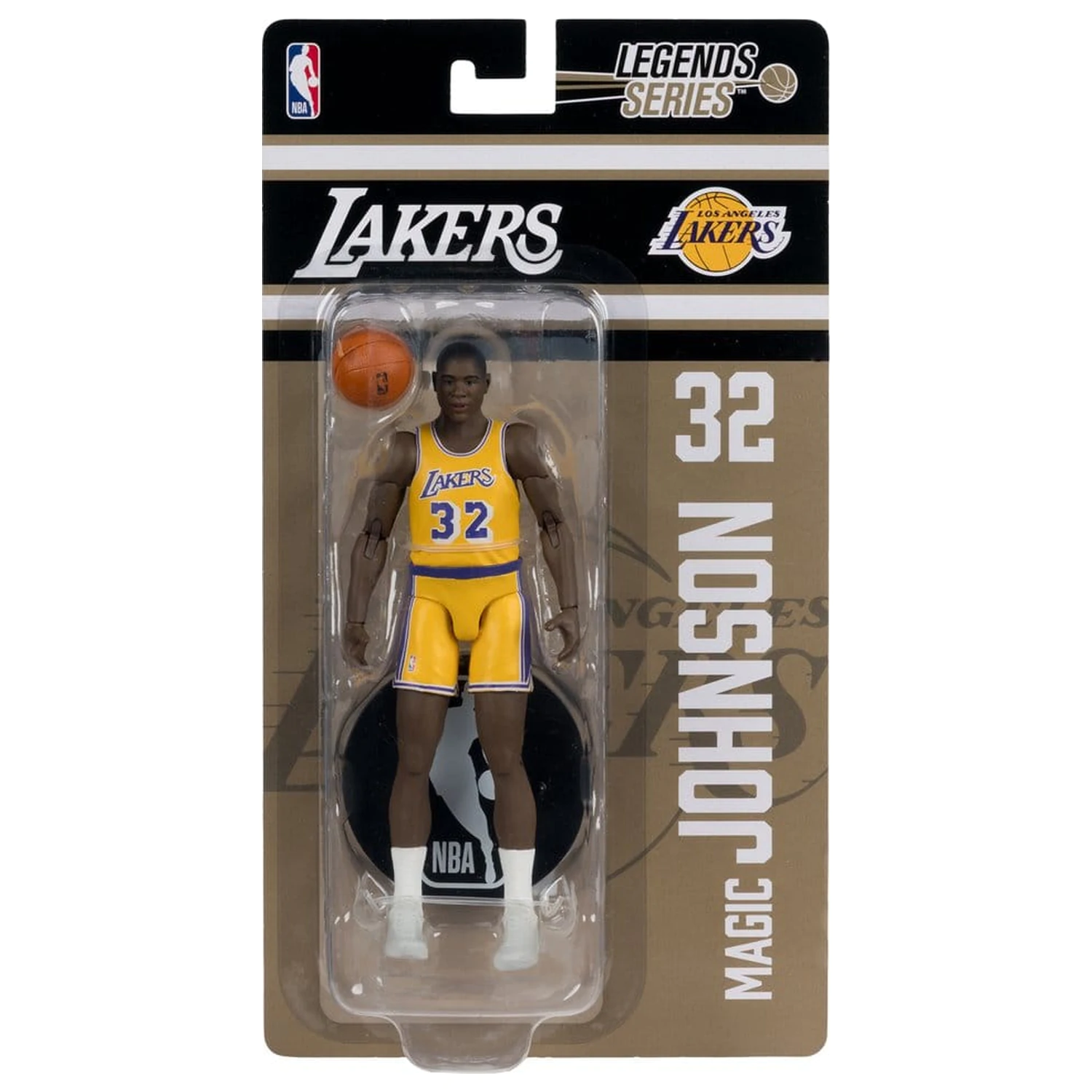 NBA Legends Series Figurină de acțiune Earvin "Magic" Johnson (Los Angeles Lakers) 15 cm poza produsului