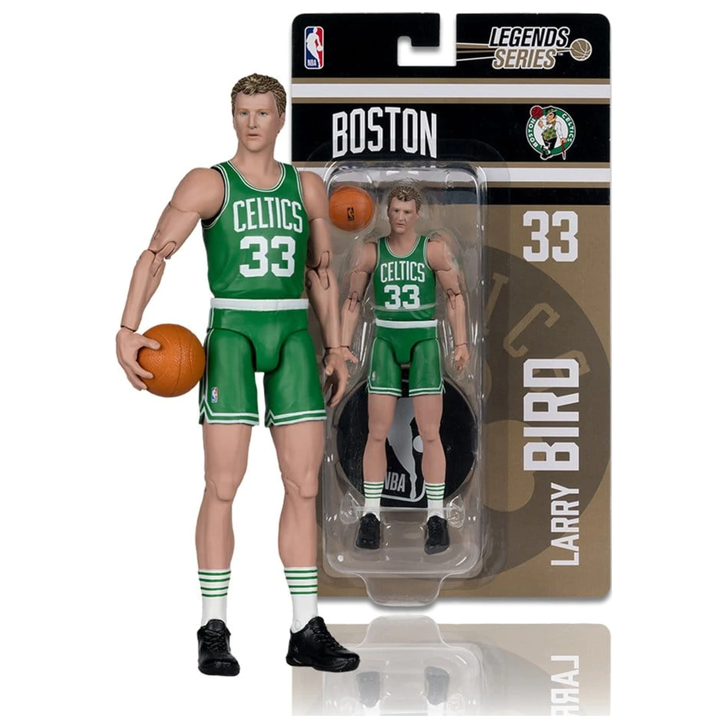 NBA Legends Series Figurina de actiune Larry Bird (Boston Celtics) 15 cm poza produsului