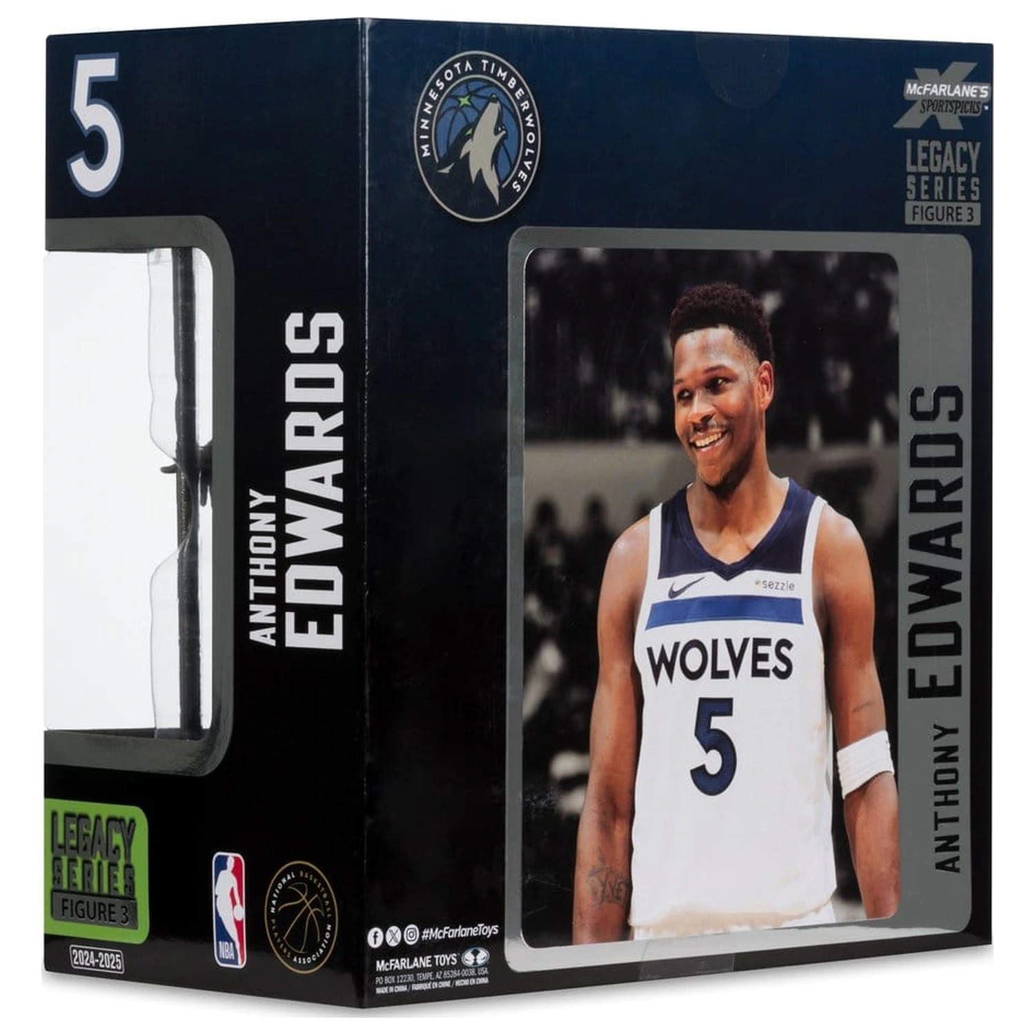 NBA McFarlane's SportsPicks Figura Anthony Edwards (Minnesota Timberwolves) 21 cm poza produsului
