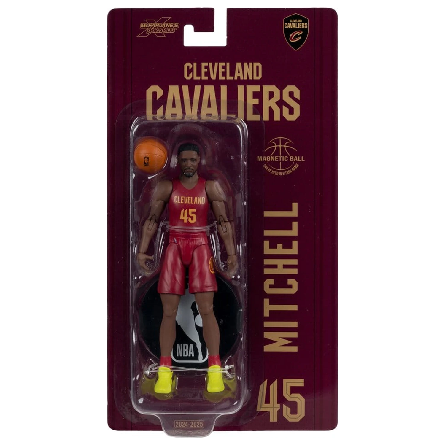 Figurina NBA SportsPicks Action Figure Donovan Mitchell Cleveland Cavaliers 15 cm poza produsului