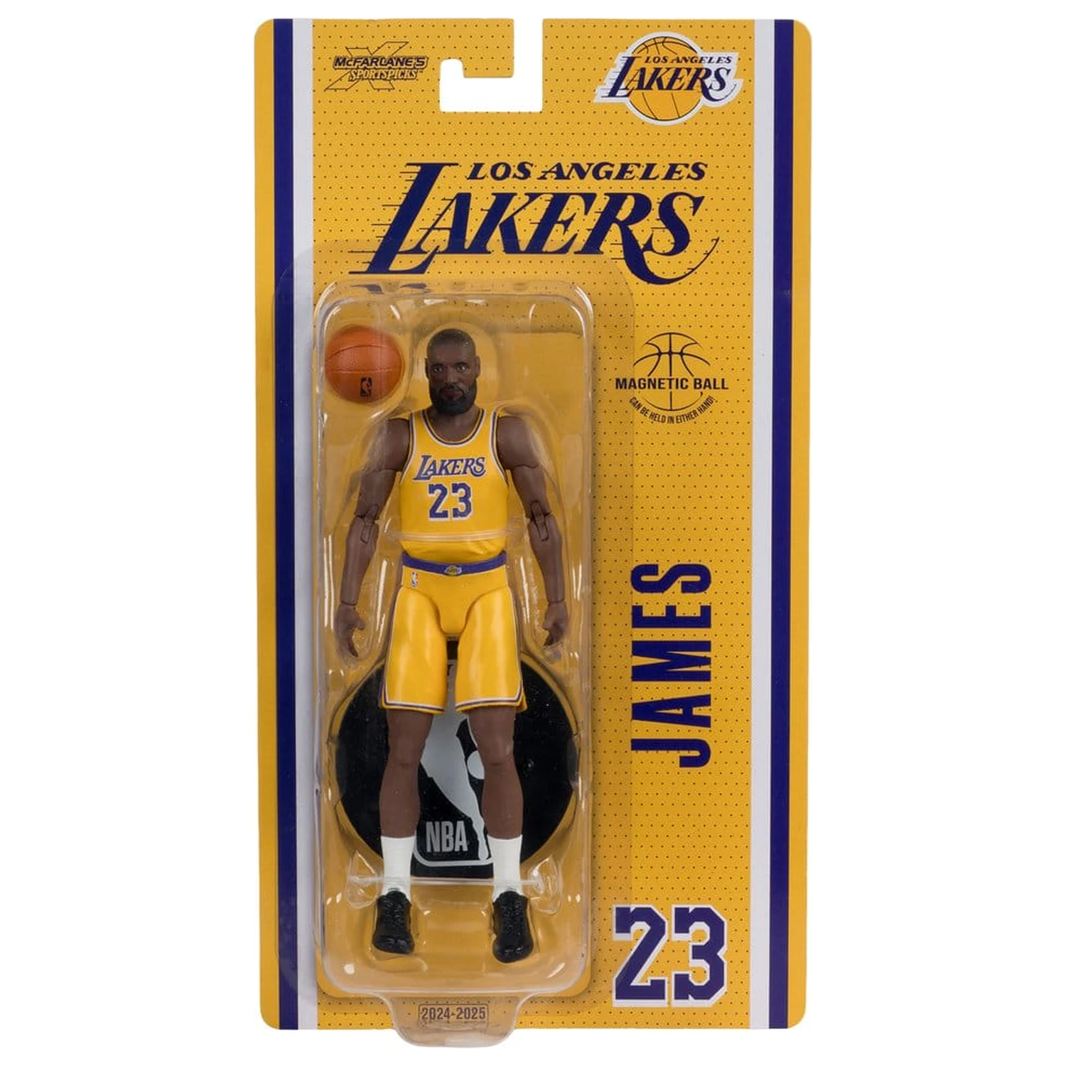 NBA SportsPicks Action Figure Lebron James (Los Angeles Lakers) 16 cm poza produsului