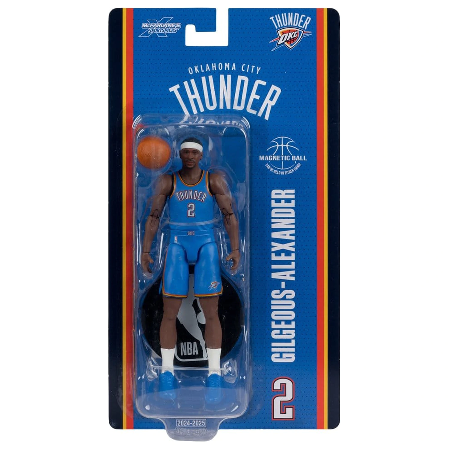 NBA SportsPicks figurina de actiune Shai Gilgeous-Alexander (Oklahoma City Thunder) 16 cm poza produsului