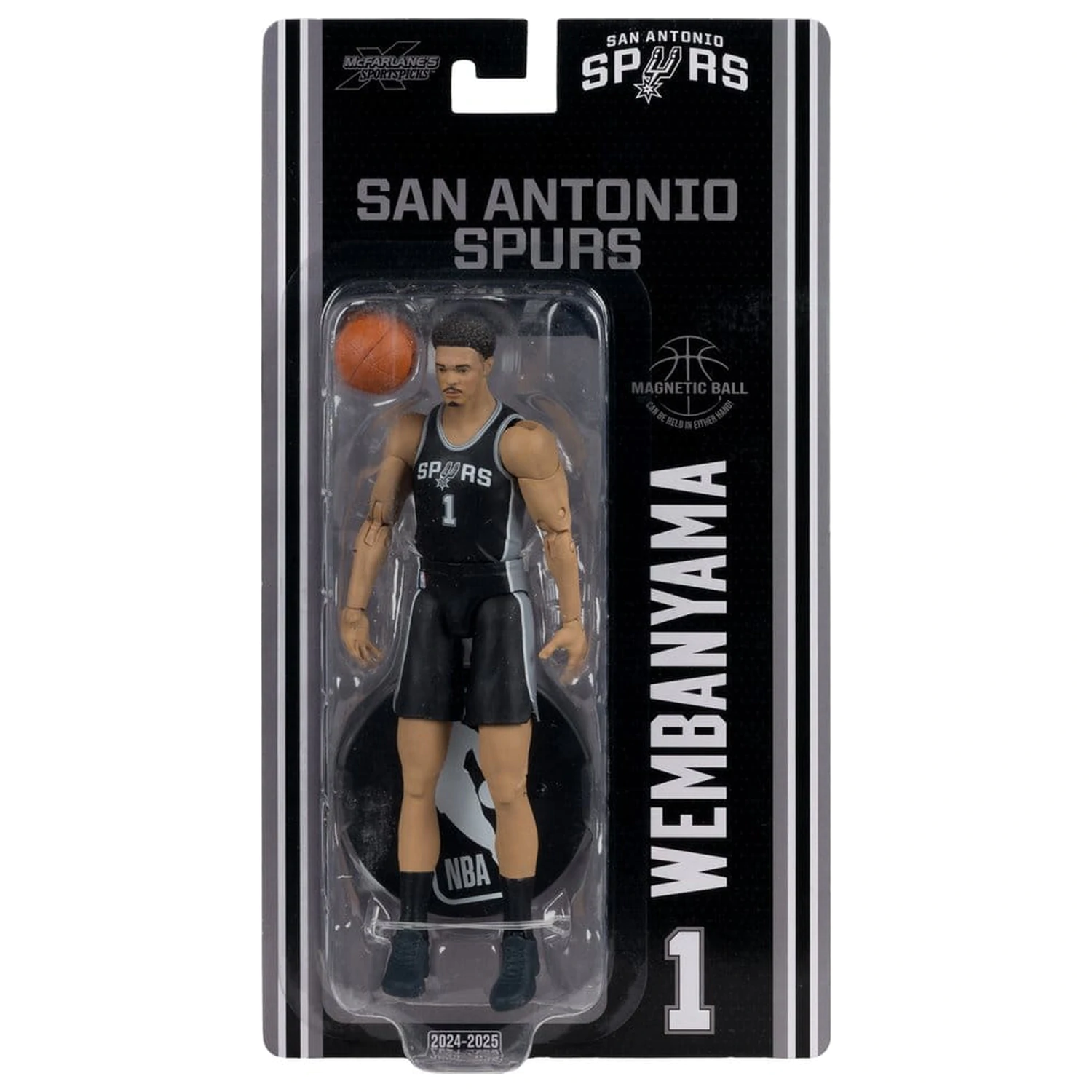 NBA SportsPicks figurina de actiune Victor Wembanyama (San Antonio Spurs) 17 cm poza produsului