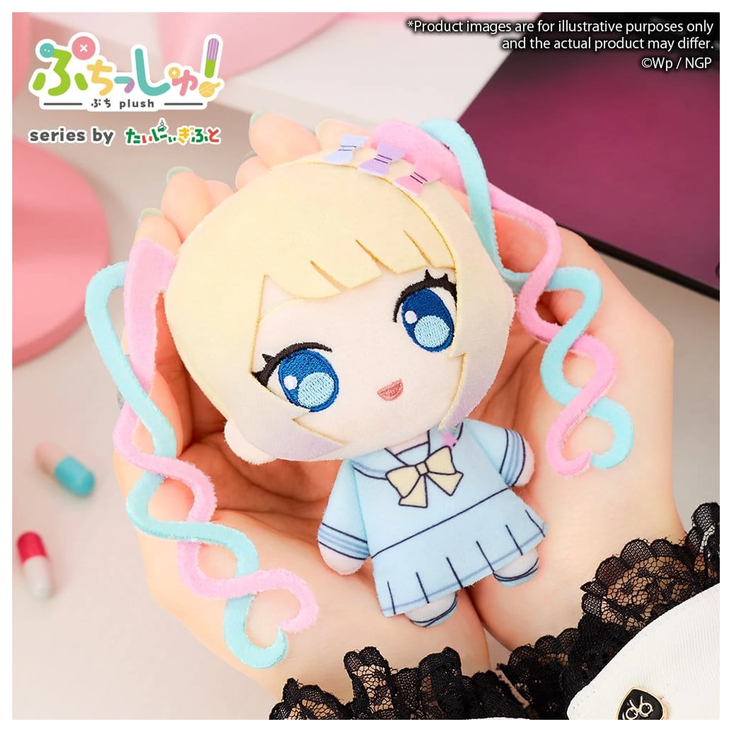 Needy Girl Overdose Puchish! Figurina de pluș Internet Angel 12 cm poza produsului