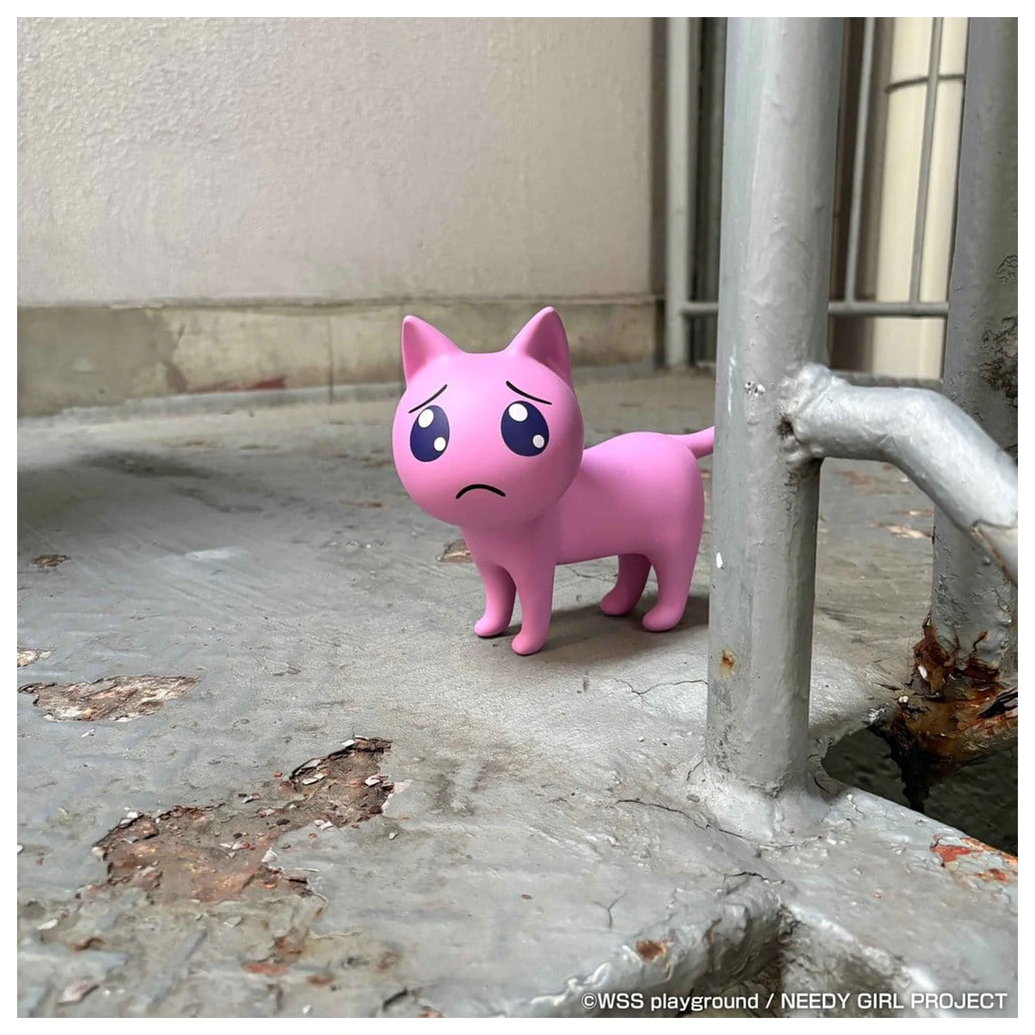 Needy Girl Overdose Soft Vinyl Figura Pisica Sorry 15 cm poza produsului