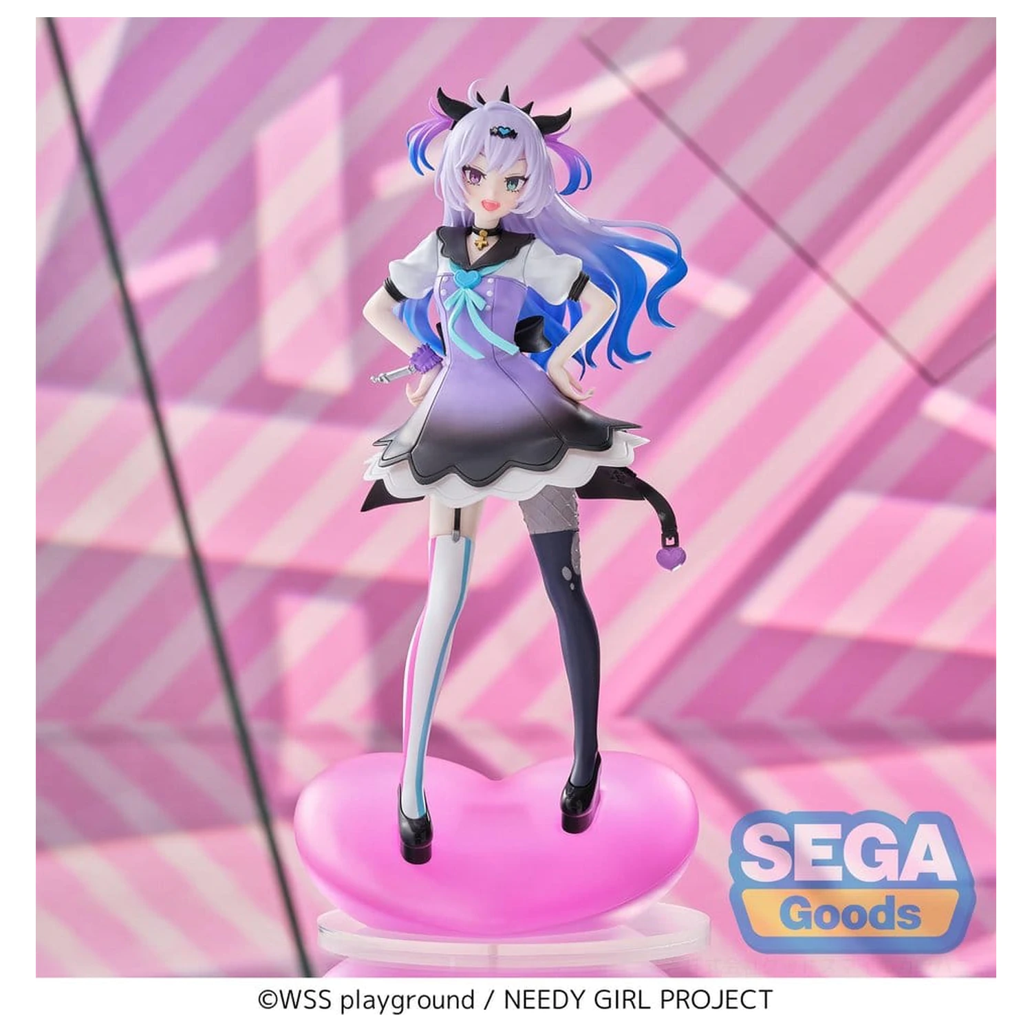 Needy Girl Overdose XStellar Figurina din PVC PURPLE LOLLIPOP 20 cm poza produsului