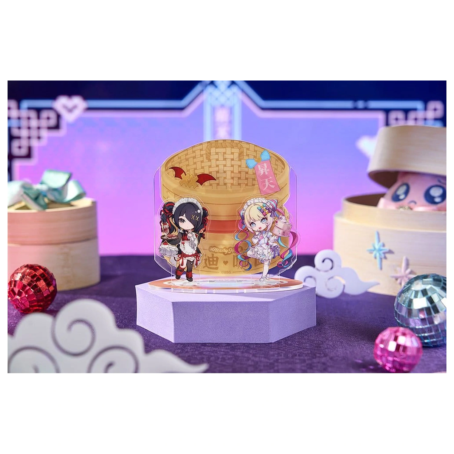 Needy Streamer Overload Needy Streamer Chinese Restaurant Series Diorama acrilic Chibi poza produsului