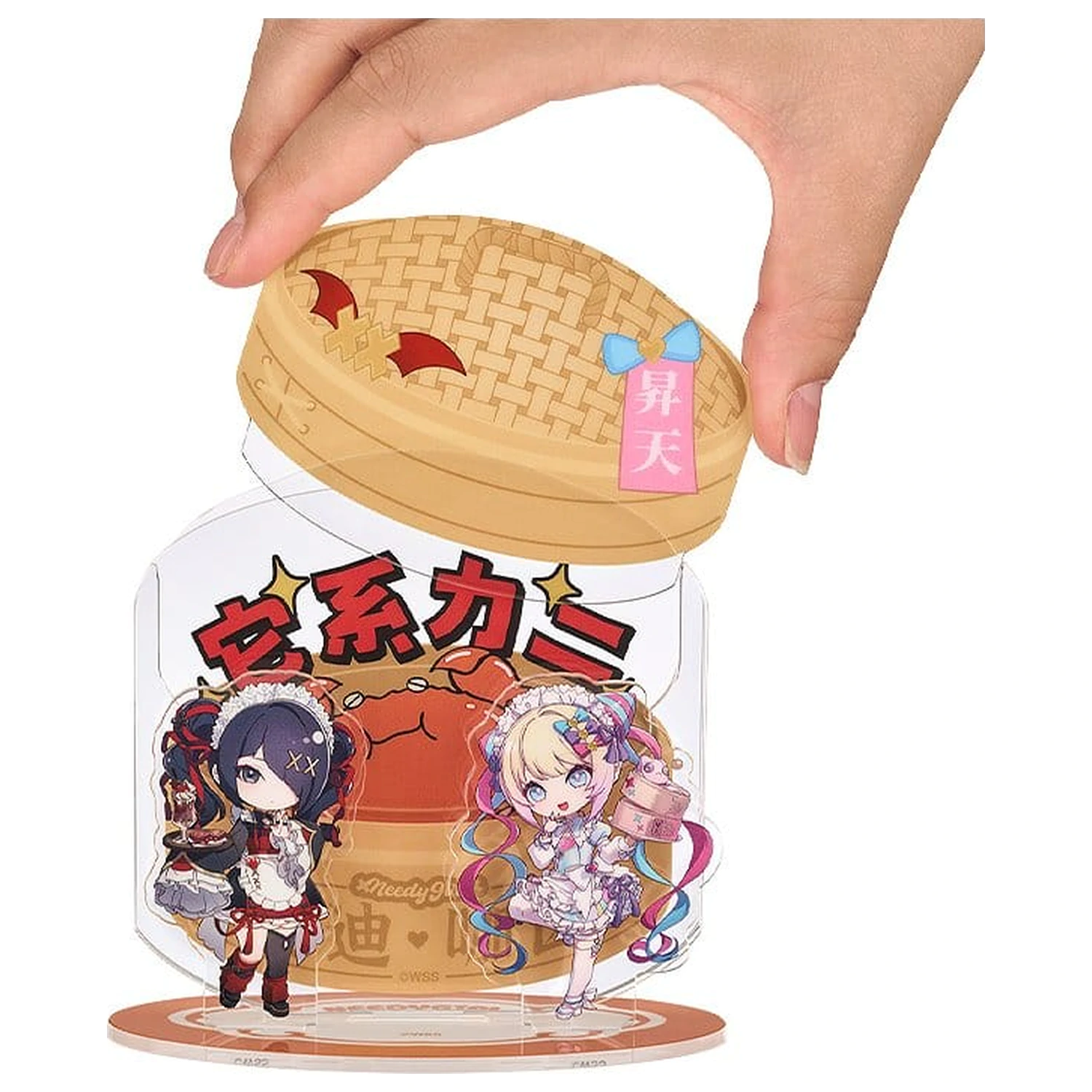 Needy Streamer Overload Needy Streamer Chinese Restaurant Series Diorama acrilic Chibi poza produsului