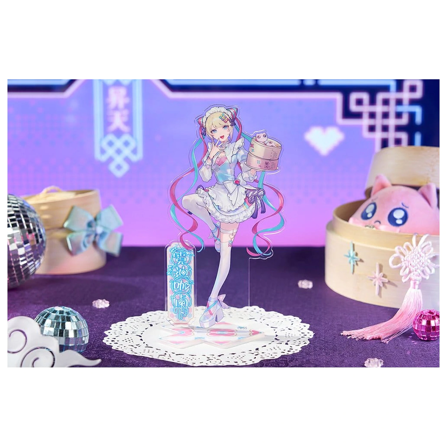 Needy Streamer Overload Needy Streamer Chinese Restaurant Series Stand acrilic OMGkawaiiAngel 20 cm poza produsului