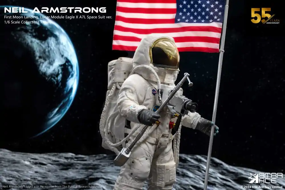 Figurină de acțiune Neil Armstrong 1/6 Neil Armstrong Versiune Deluxe 30 cm poza produsului