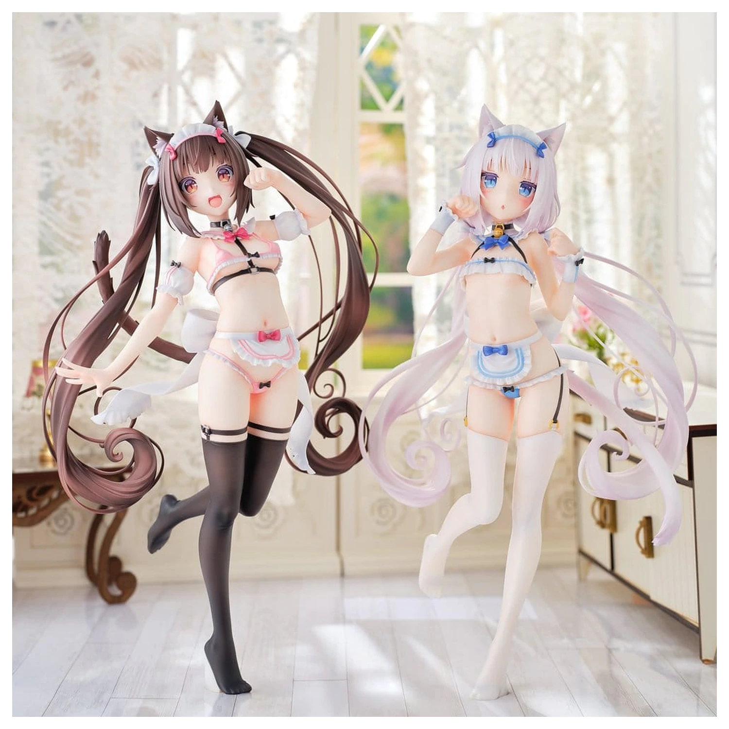 Nekopara Figurină PVC 1/5.5 Chocola Micro Bikini Maid -STD Edition- 30 cm poza produsului