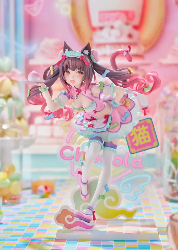 Statuie PVC Nekopara 1/7 Chocola Dreamy Cute China Ver. 20 cm poza produsului