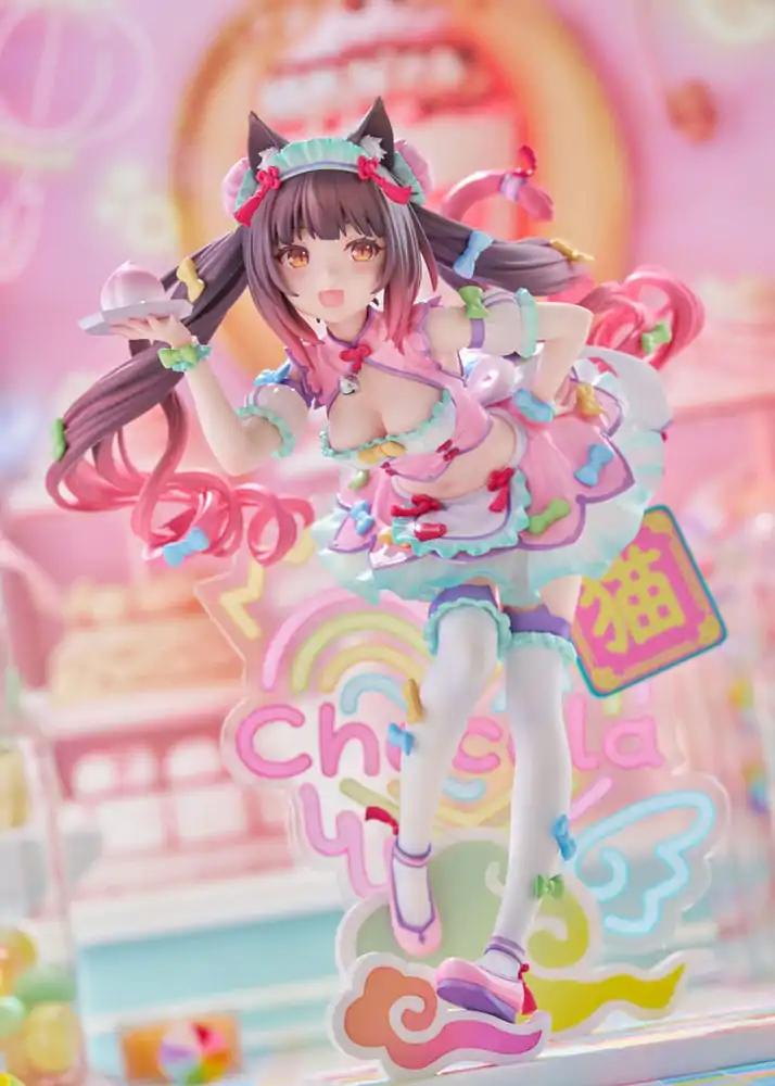 Statuie PVC Nekopara 1/7 Chocola Dreamy Cute China Ver. 20 cm poza produsului