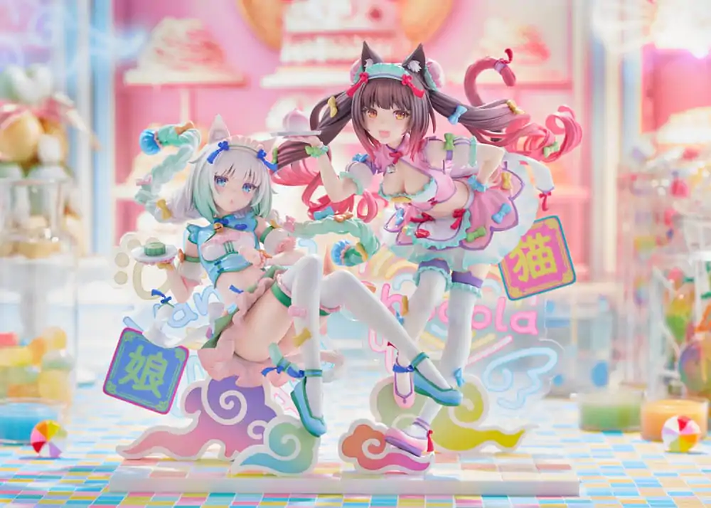 Statuie PVC Nekopara 1/7 Chocola Dreamy Cute China Ver. 20 cm poza produsului