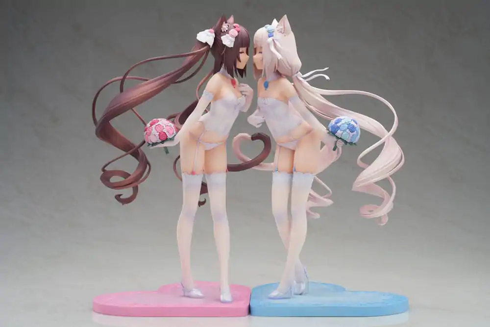 Nekopara Statuie PVC 1/7 Nekopara Chocola & Vanilla Dream of Eden Ver. 23 cm poza produsului