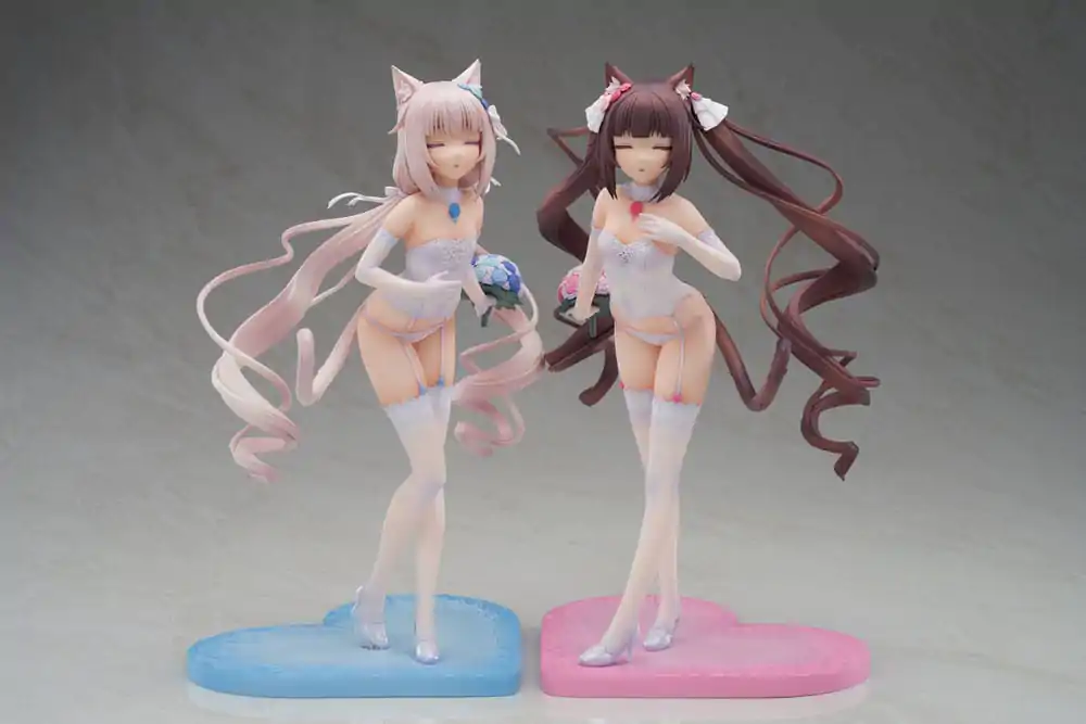 Nekopara Statuie PVC 1/7 Nekopara Chocola & Vanilla Dream of Eden Ver. 23 cm poza produsului