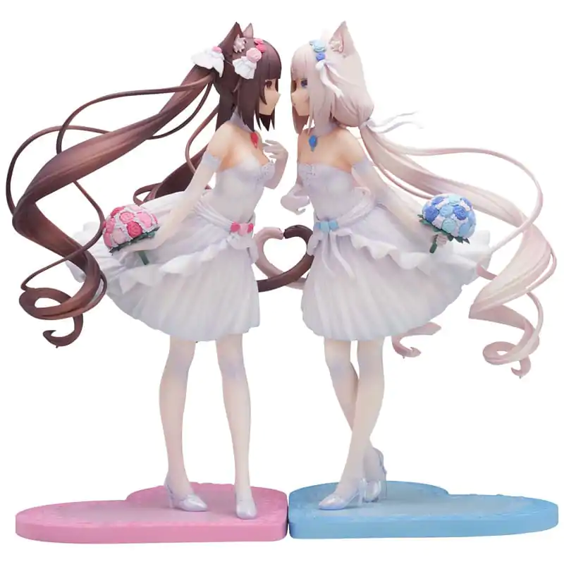 Nekopara Statuie PVC 1/7 Nekopara Chocola & Vanilla Dream of Eden Ver. 23 cm poza produsului