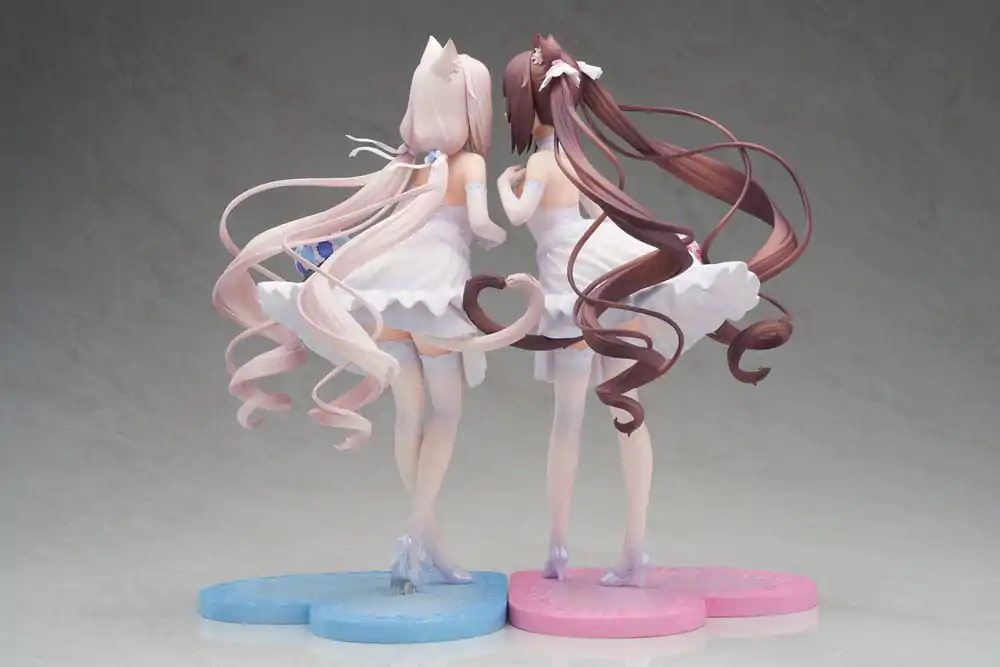 Nekopara Statuie PVC 1/7 Nekopara Chocola & Vanilla Dream of Eden Ver. 23 cm poza produsului