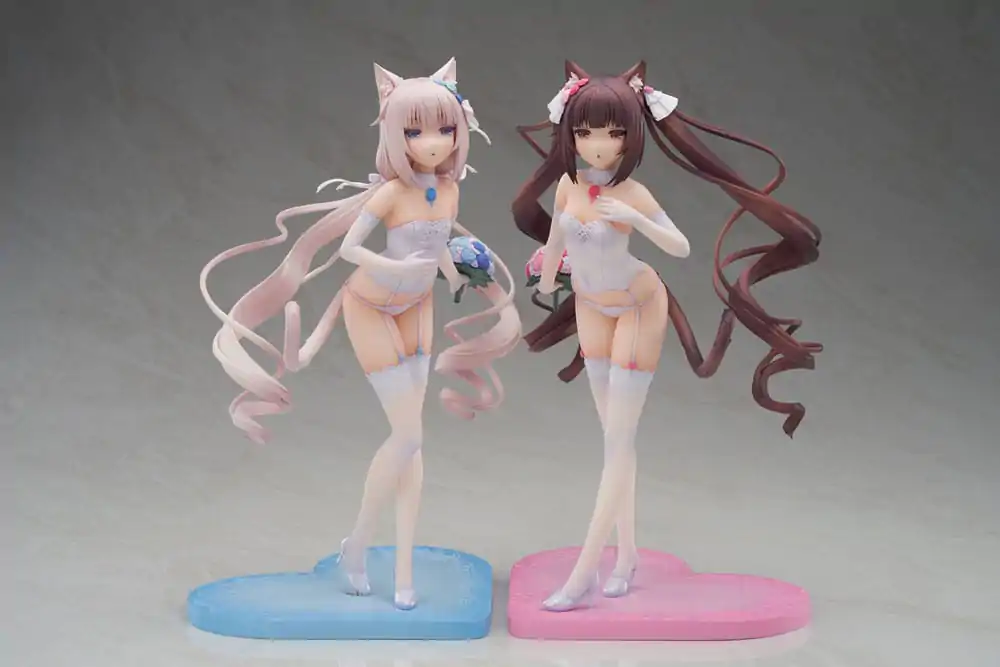 Nekopara Statuie PVC 1/7 Nekopara Chocola & Vanilla Dream of Eden Ver. 23 cm poza produsului