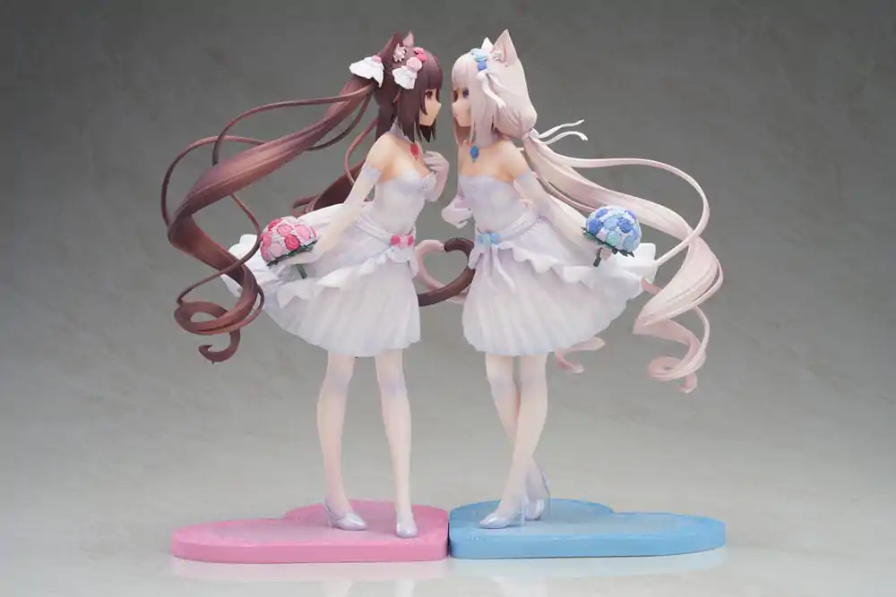 Nekopara Statuie PVC 1/7 Nekopara Chocola & Vanilla Dream of Eden Ver. 23 cm poza produsului