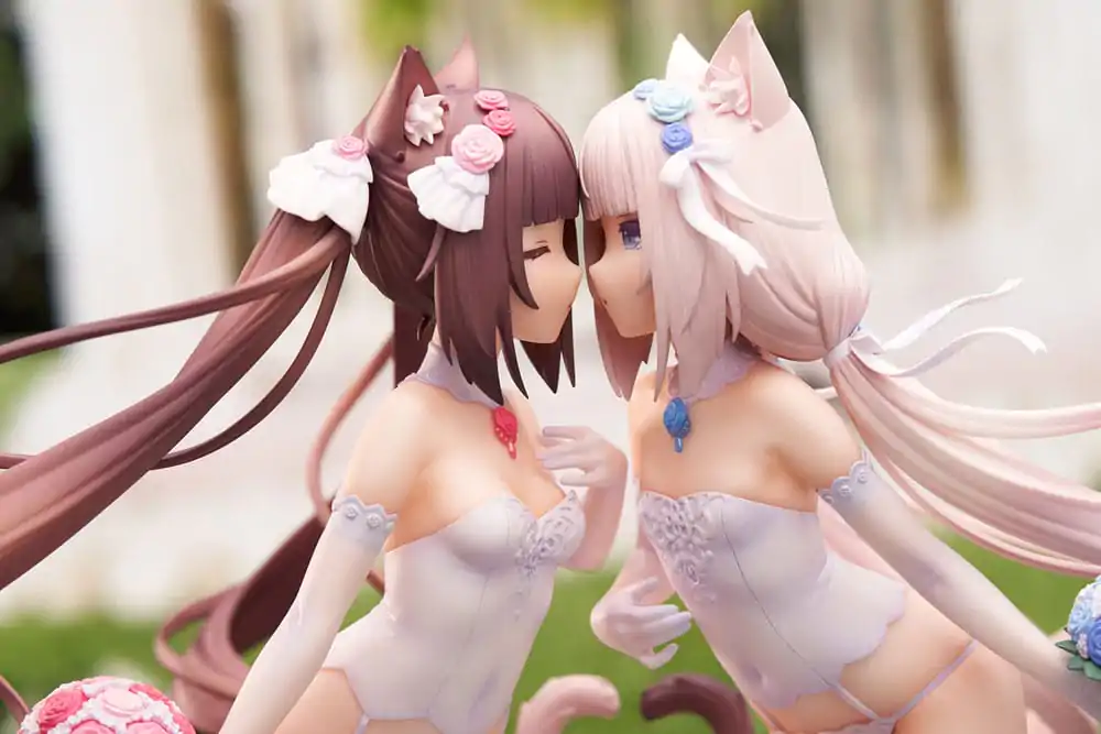 Nekopara Statuie PVC 1/7 Nekopara Chocola & Vanilla Dream of Eden Ver. 23 cm poza produsului