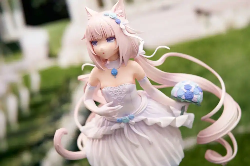 Nekopara Statuie PVC 1/7 Nekopara Vanilla Dream of Eden Ver. 23 cm poza produsului