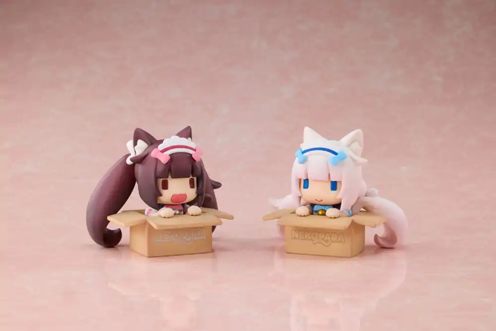 Nekopara Chibi Figurine Set 2-Pack Vanilla & Chocola 7 cm poza produsului