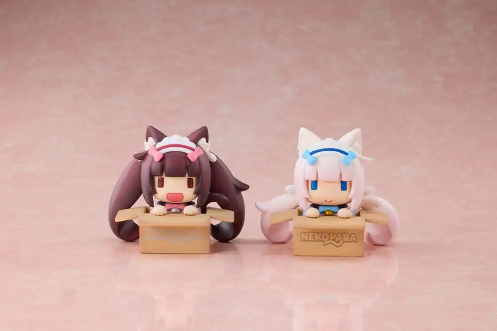 Nekopara Chibi Figurine Set 2-Pack Vanilla & Chocola 7 cm poza produsului