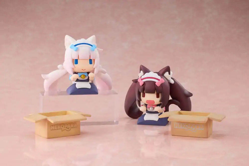 Nekopara Chibi Figurine Set 2-Pack Vanilla & Chocola 7 cm poza produsului