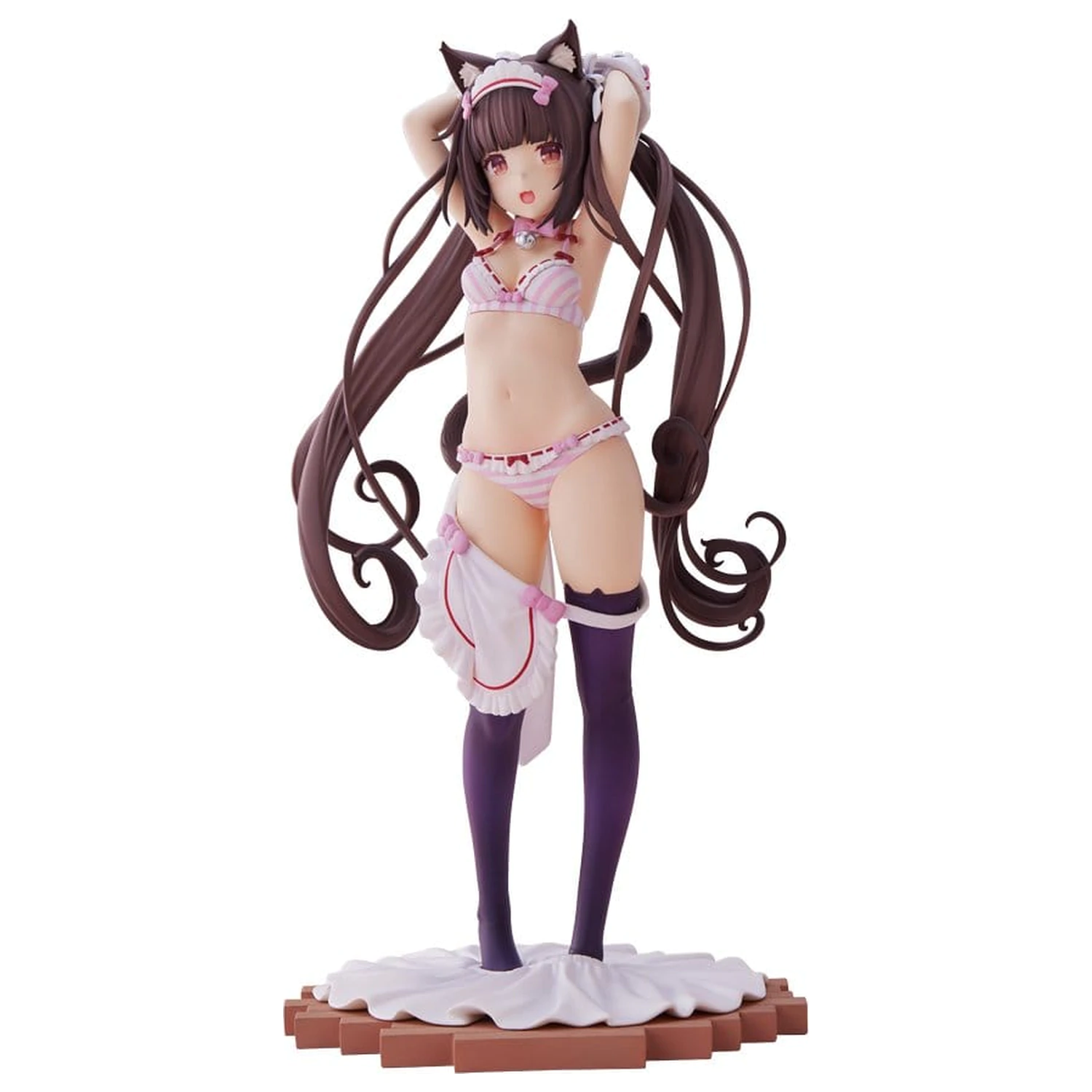 Nekopara Figurina PVC 1/7 Chocola Dress up time 24 cm poza produsului