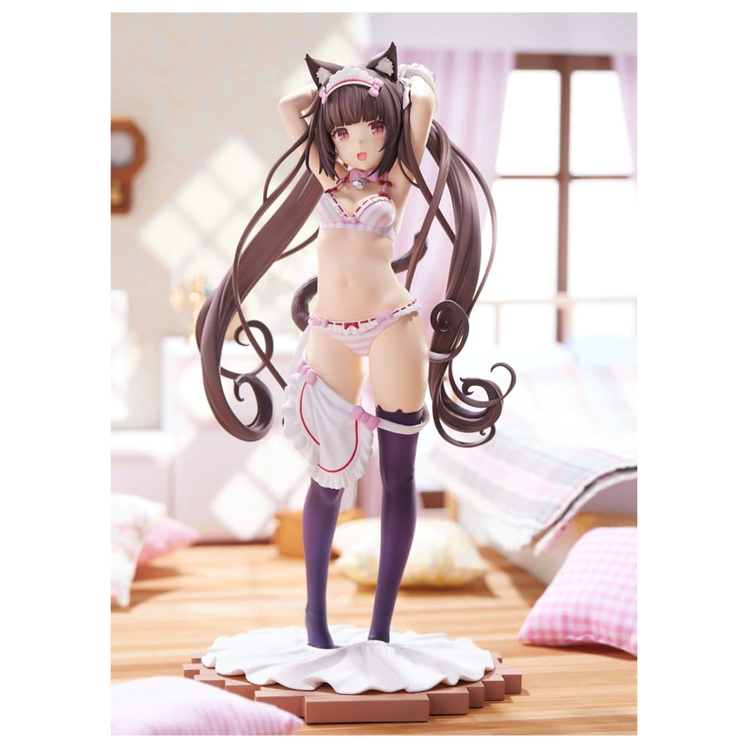 Nekopara Figurina PVC 1/7 Chocola Dress up time 24 cm poza produsului