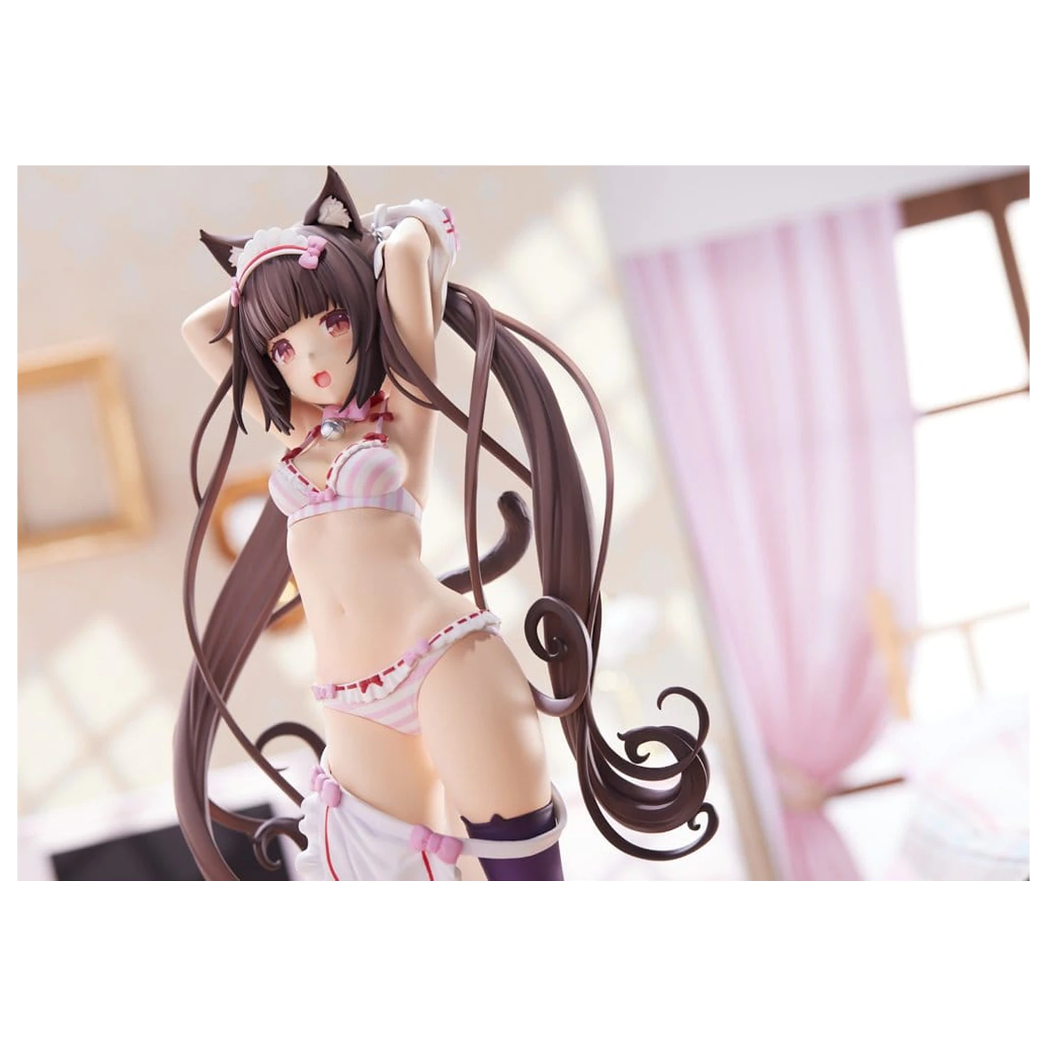 Nekopara Figurina PVC 1/7 Chocola Dress up time 24 cm poza produsului