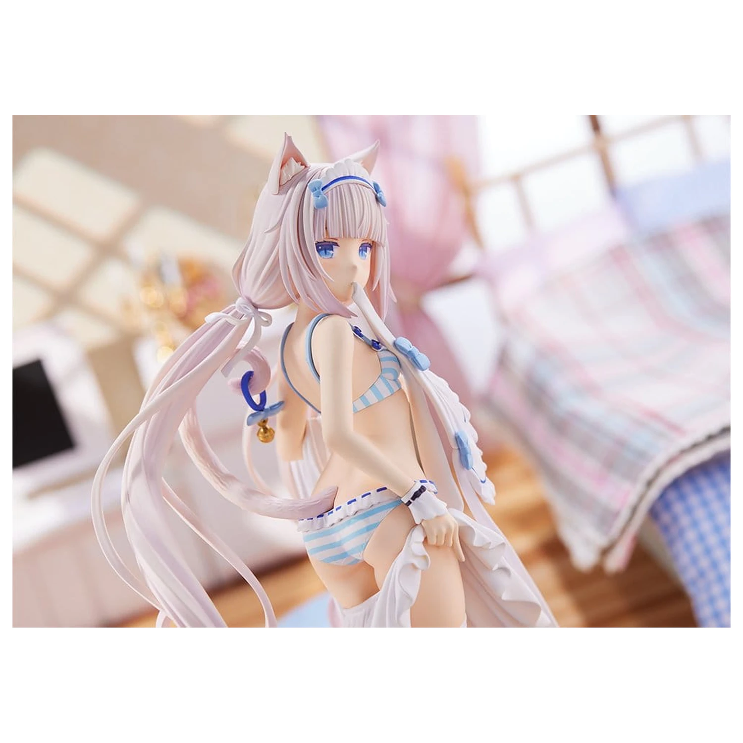 Nekopara Figurina PVC 1/7 Vanilla Dress up time 24 cm poza produsului