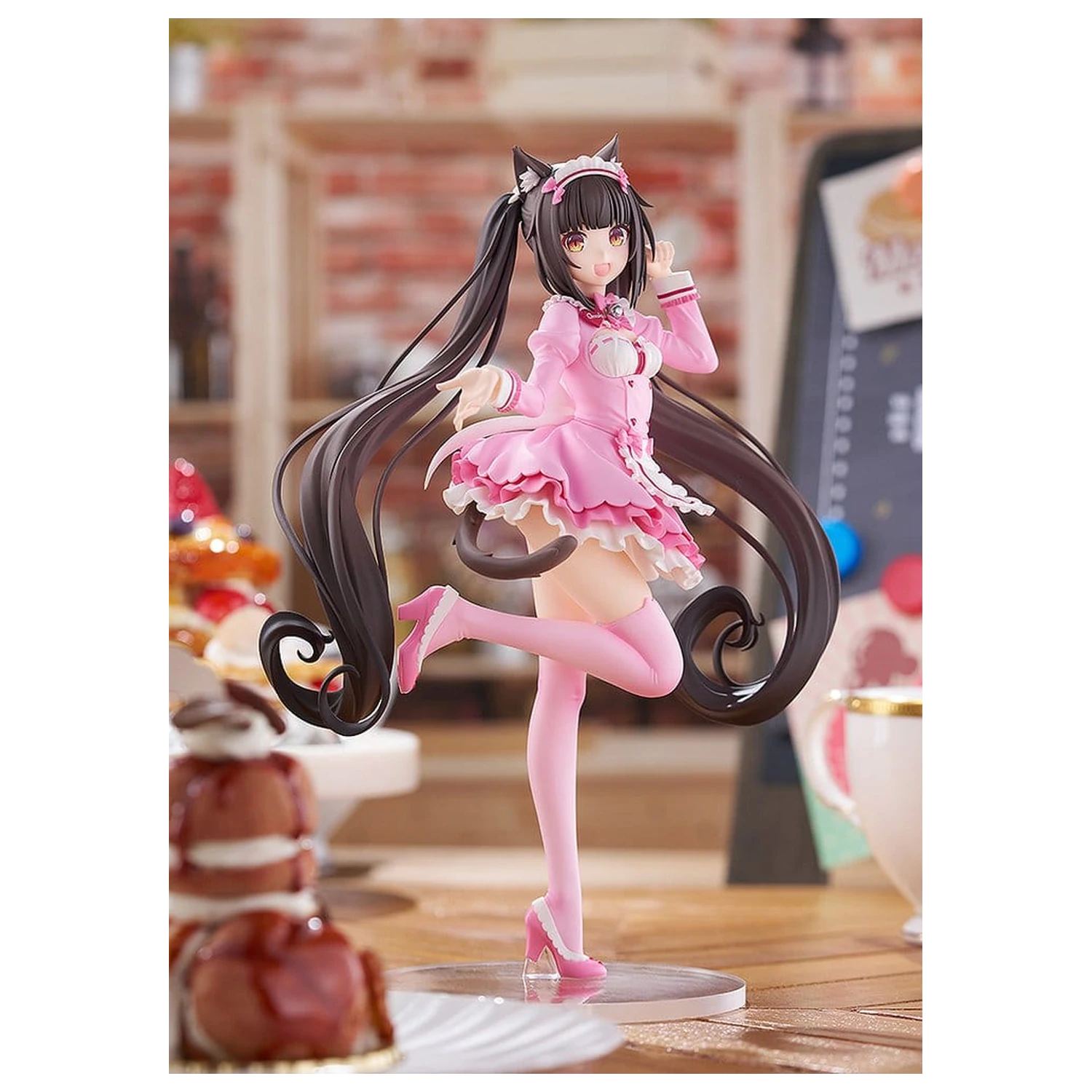 Nekopara Sekai Connect Pop Up Parade PVC Figura Chocola: Winter Clothes Ver. L Marime 22 cm poza produsului