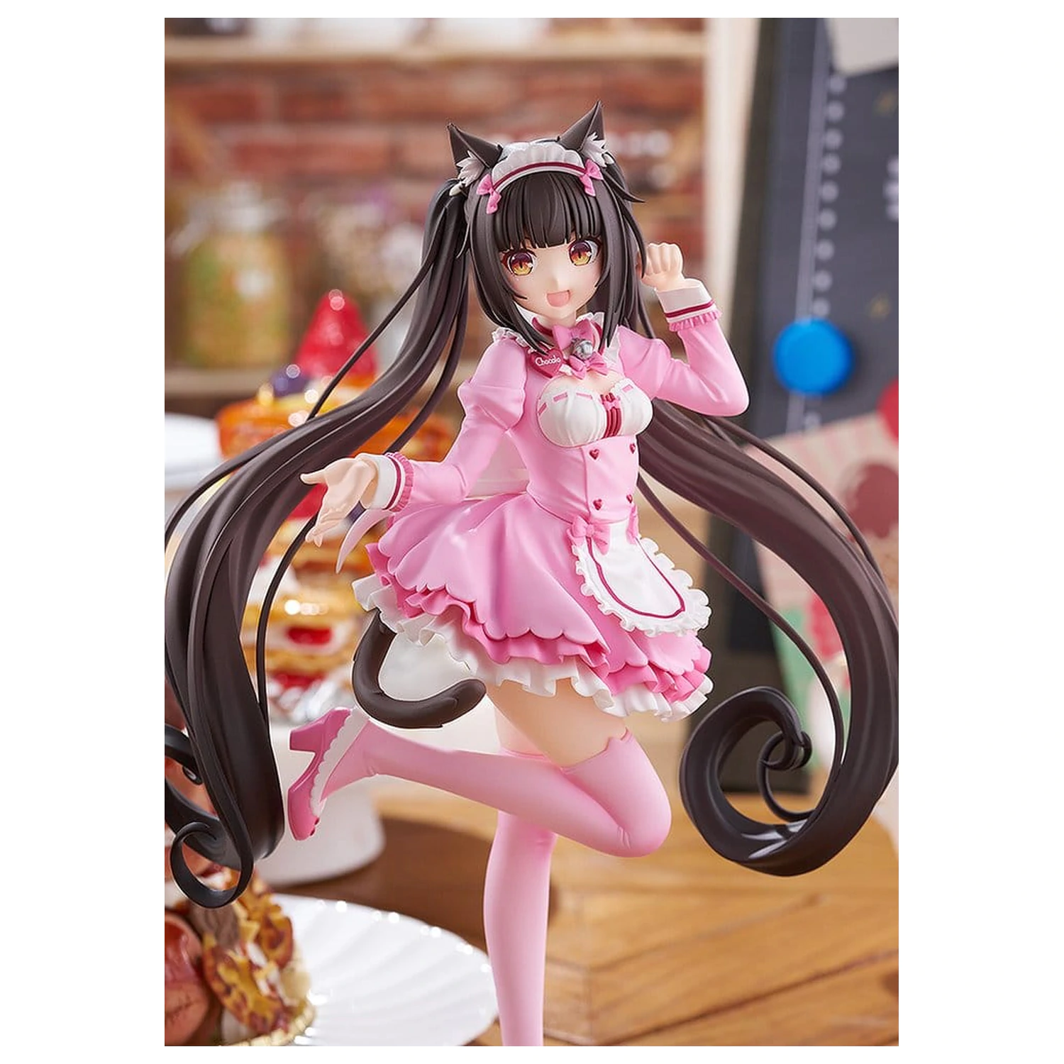 Nekopara Sekai Connect Pop Up Parade PVC Figura Chocola: Winter Clothes Ver. L Marime 22 cm poza produsului