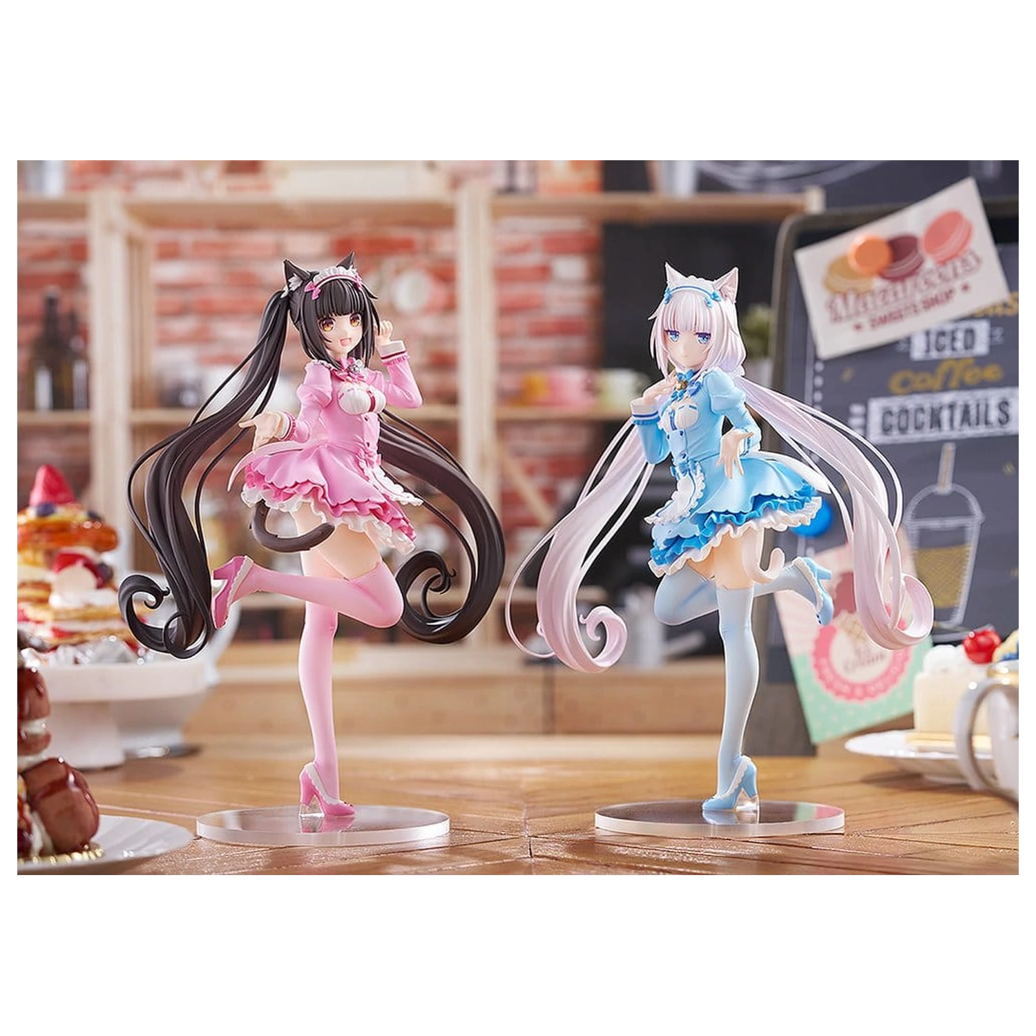 Nekopara Sekai Connect Pop Up Parade PVC Figura Chocola: Winter Clothes Ver. L Marime 22 cm poza produsului