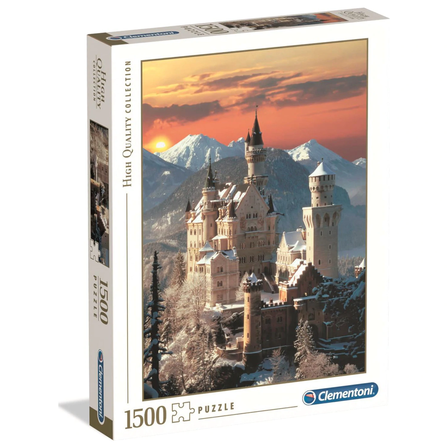 Germany Neuschwanstein puzzle din 1500 de piese poza produsului