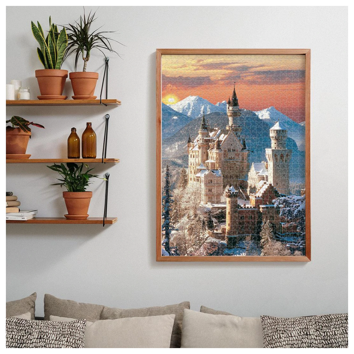 Germany Neuschwanstein puzzle din 1500 de piese poza produsului