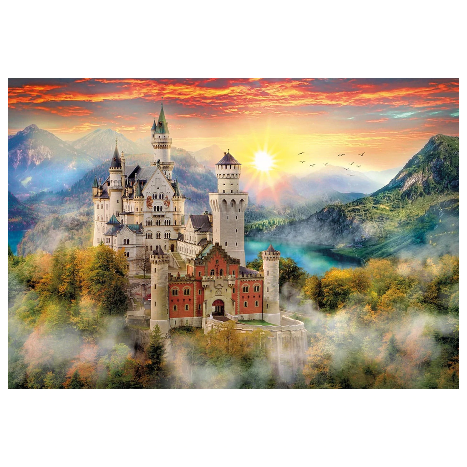 Germany Neuschwanstein puzzle din 2000 de piese poza produsului
