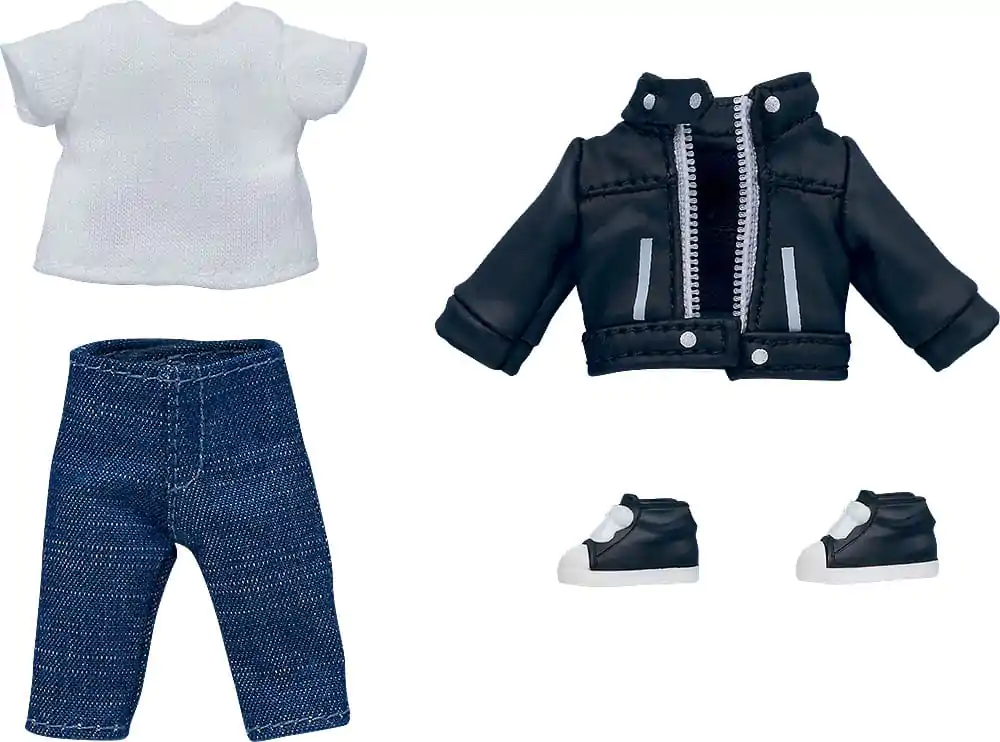 Nendoroid Doll Figures Set De Outfit: Jachetă din piele (Negru) poza produsului