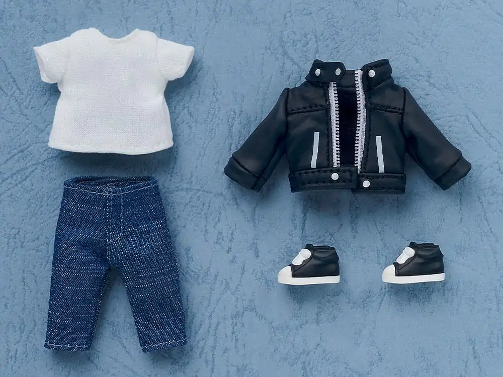 Nendoroid Doll Figures Set De Outfit: Jachetă din piele (Negru) poza produsului