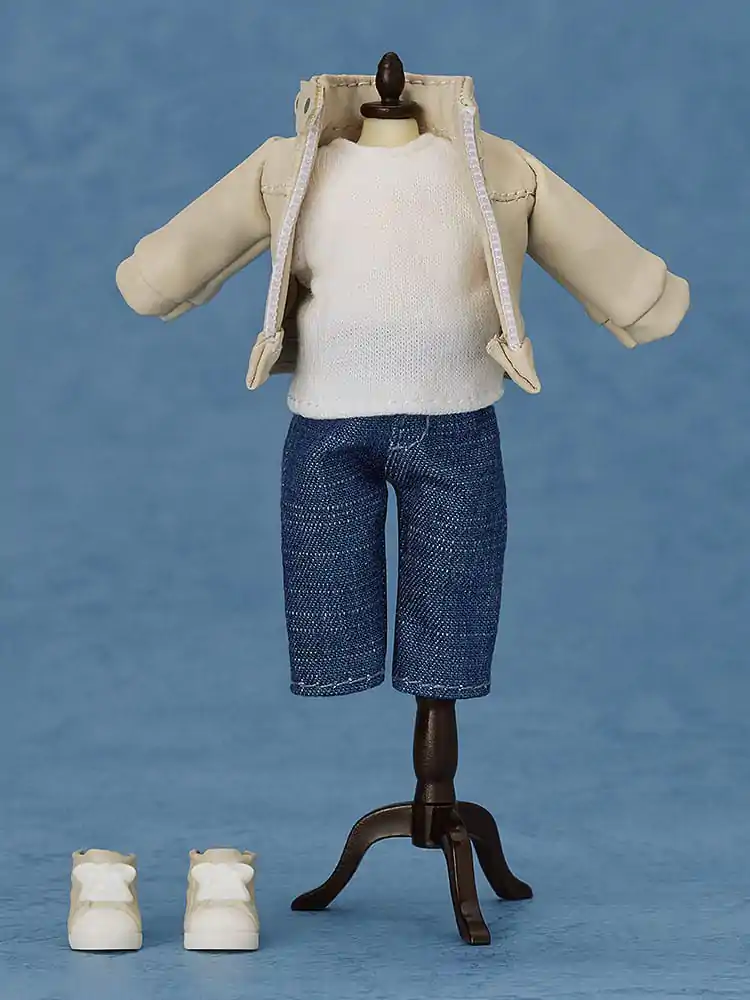 Nendoroid Doll Figures Outfit Set: Jacheta din piele (Ivory) poza produsului