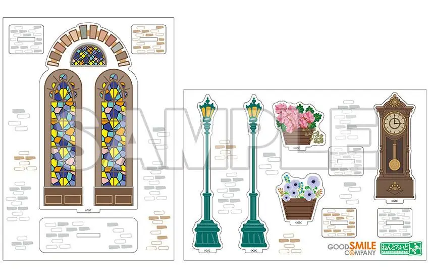 Nendoroid More Set Accesorii Decorațiuni Suport Acrilic: Cafe poza produsului