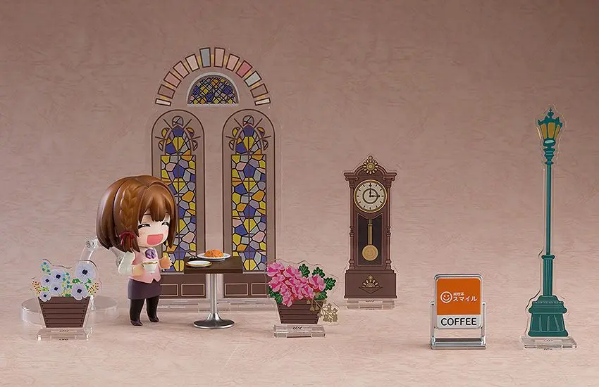 Nendoroid More Set Accesorii Decorațiuni Suport Acrilic: Cafe poza produsului