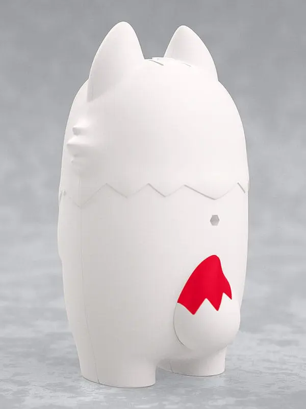 Nendoroid More carcasă piese de față Kigurumi pentru figurine Nendoroid White Kitsune 10 cm poza produsului