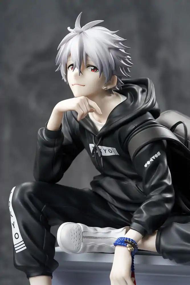 Neon Genesis Evangelion Statueta PVC 1/7 Kaworu Nagisa Original Color Ver. Radio Eva Part 3 18 cm poza produsului