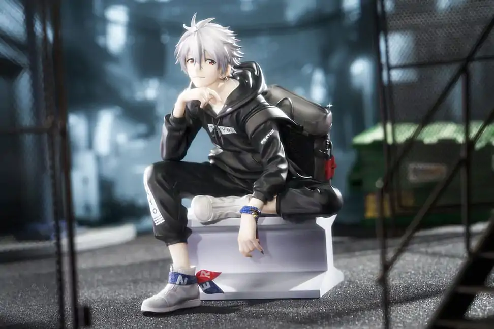 Neon Genesis Evangelion Statueta PVC 1/7 Kaworu Nagisa Original Color Ver. Radio Eva Part 3 18 cm poza produsului